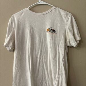 White quicksilver T-shirt